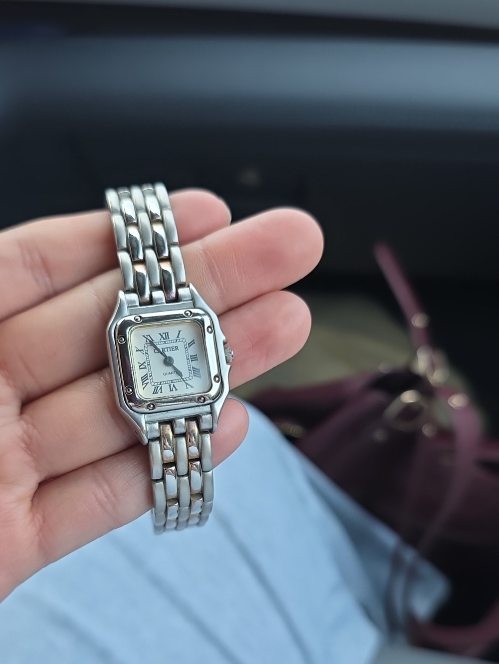 Classic Two-Tone Women's Wristwatch - Silver and Gold